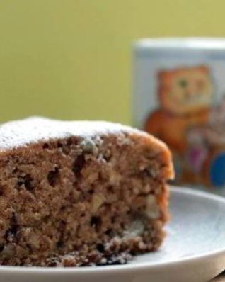 Коврижка шоколадная постная