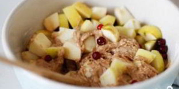 медовая коврижка с яблоками