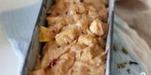 медовая коврижка с яблоками