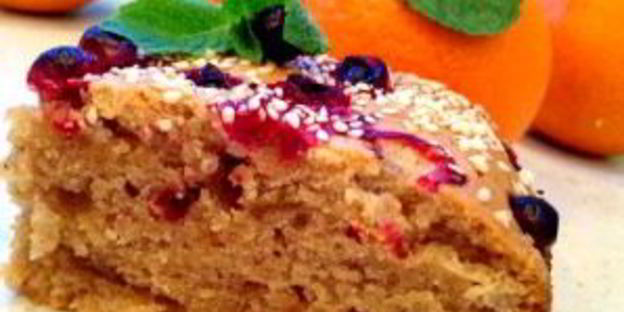 постная коврижка с апельсиновым соком