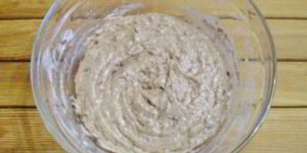 постная коврижка с вареньем