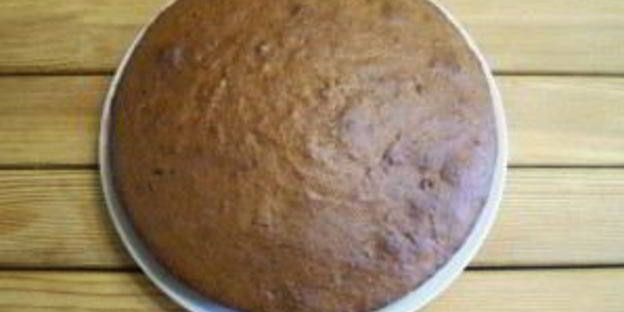 постная коврижка с вареньем