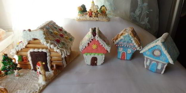 пряничная рождественская деревня