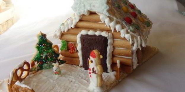 пряничная рождественская деревня