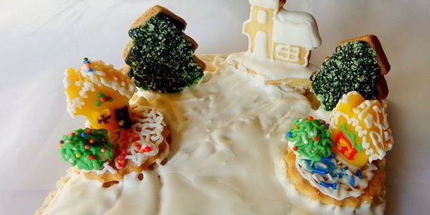 пряничная рождественская деревня