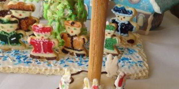 пряничная рождественская деревня