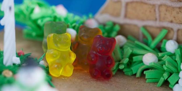 пряничный камин