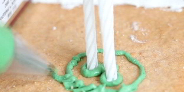 пряничный камин