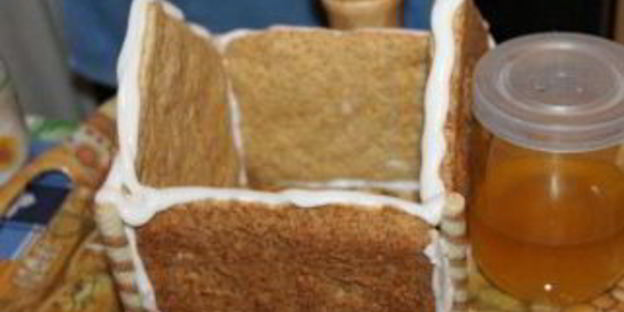 рождественский пряничный ароматный домик