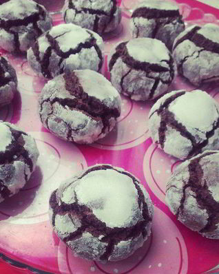 Шоколадные пряники с мятой