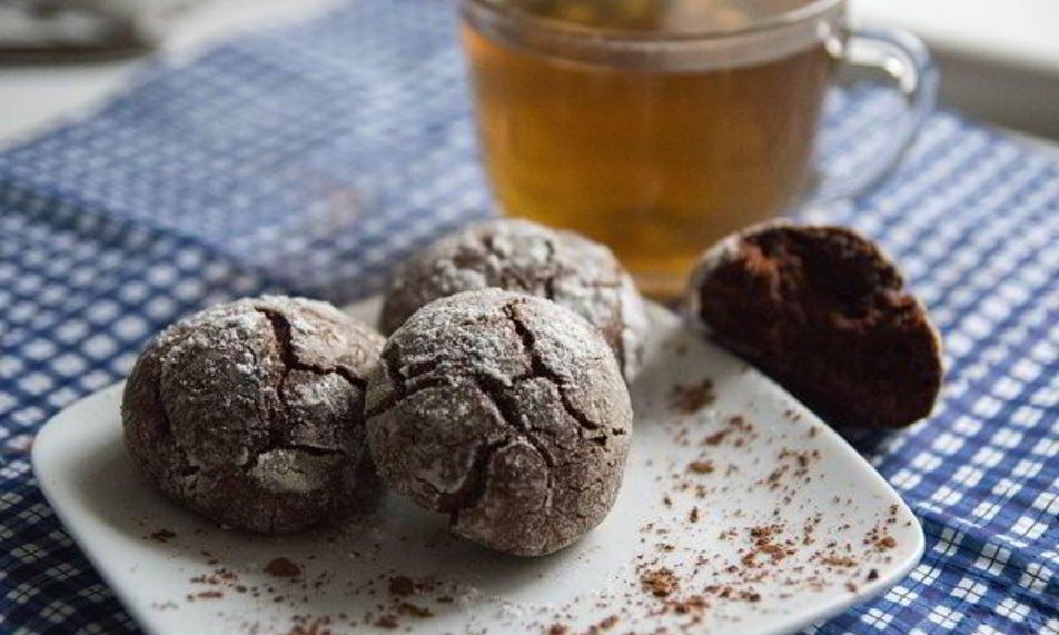 Рецепт шоколадных пряников с трещинками