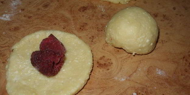 творожные пряники с начинкой