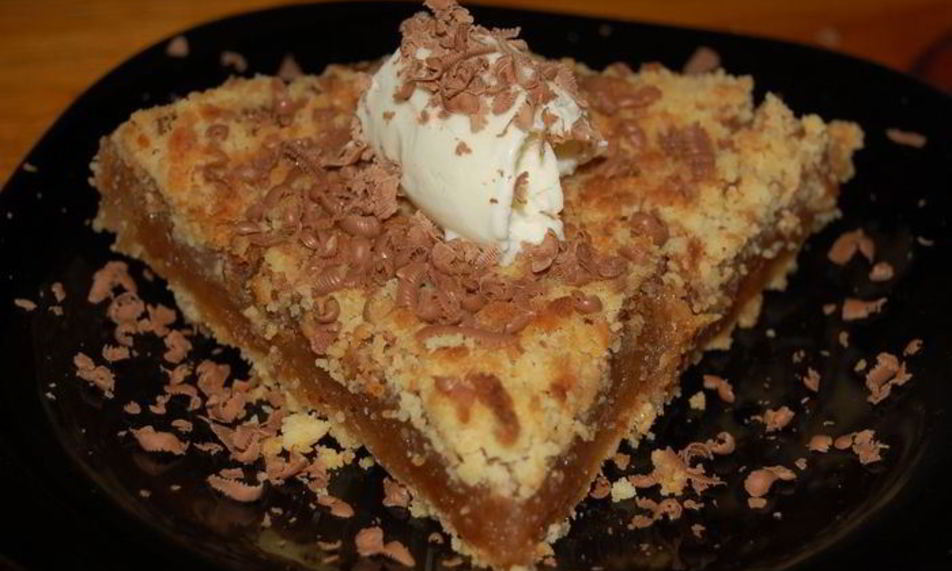 Рецепт яблочно-ореховой мармеладная коврижка