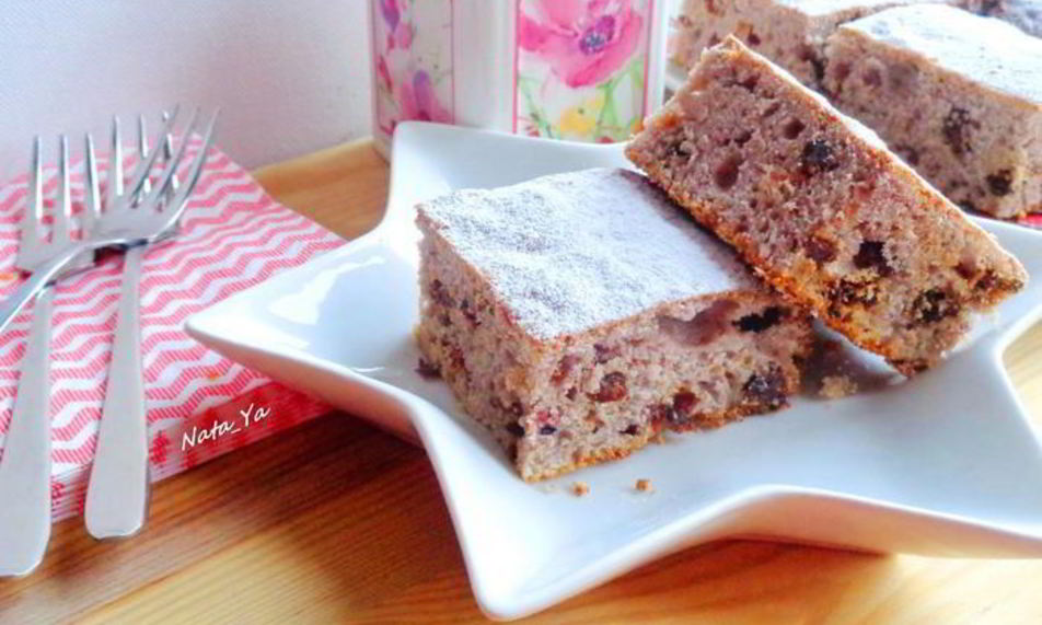 Рецепт ягодной коврижки