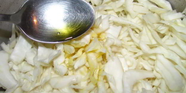 капустная шарлотка