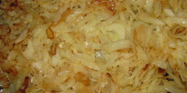 капустная шарлотка