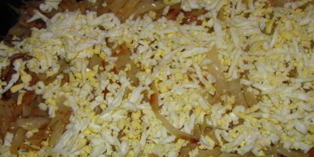 капустная шарлотка