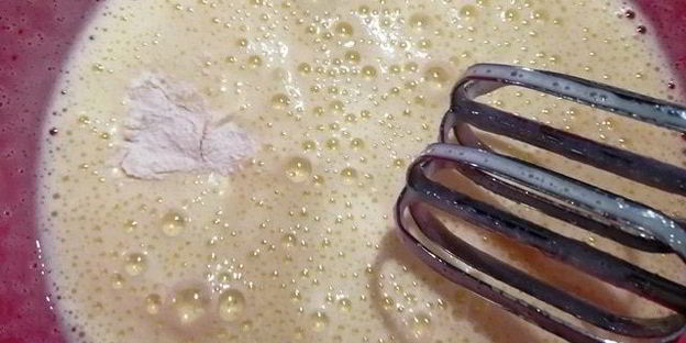 классическая шарлотка с яблоками и нектаринами