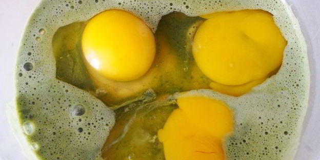 мятная шарлотка