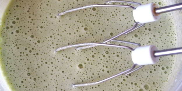 мятная шарлотка