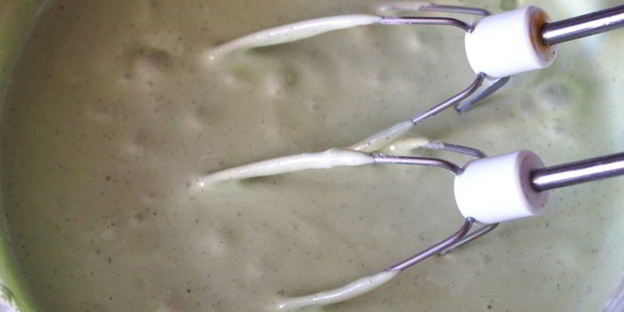 мятная шарлотка