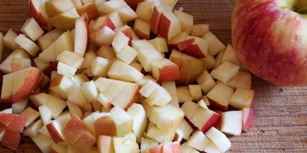 мятная шарлотка