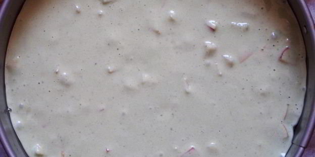 мятная шарлотка