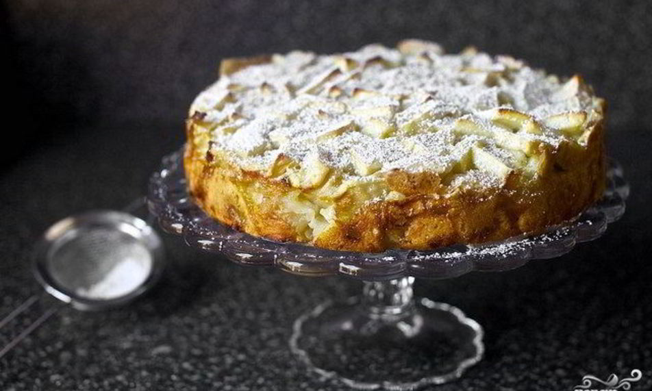 Рецепт шарлотки без сахара