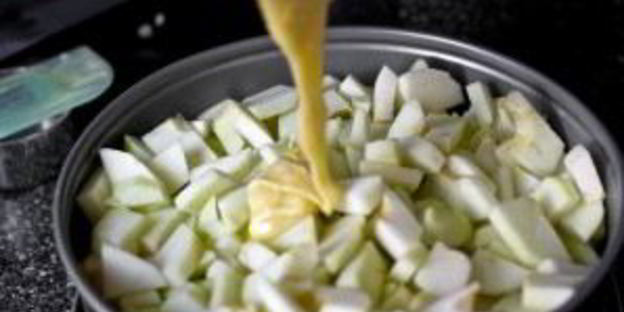 шарлотка без сахара