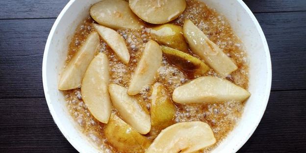 шарлотка грушевое наслаждение