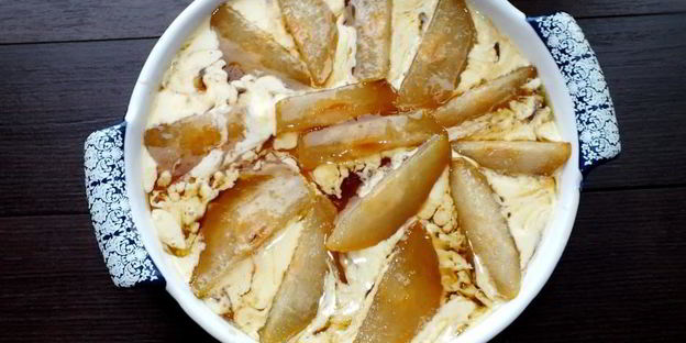 шарлотка грушевое наслаждение