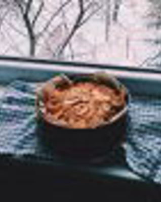 Шарлотка классическая с коньяком