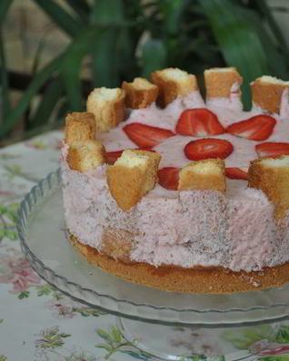 Шарлотка Красна ягодка