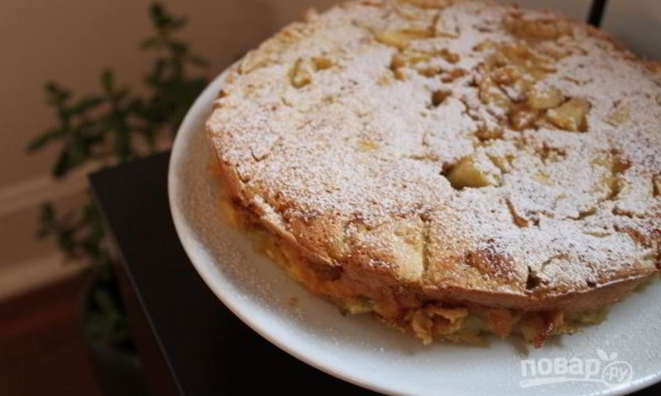 Рецепт шарлотки на белках