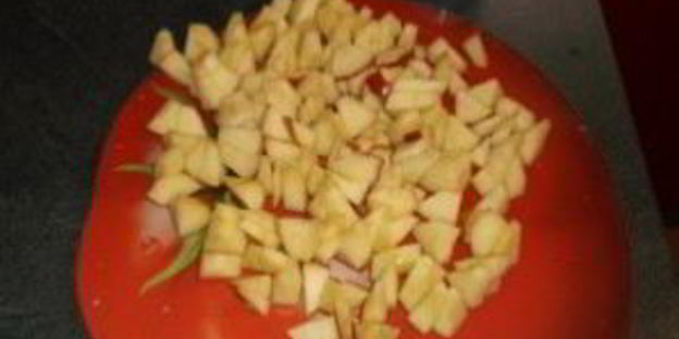 шарлотка на йогурте с яблоками