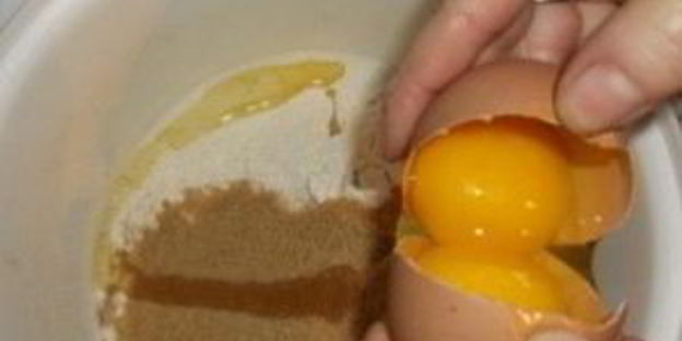 шарлотка на йогурте с яблоками