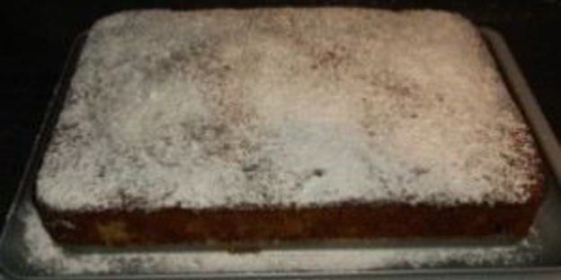 шарлотка на йогурте с яблоками