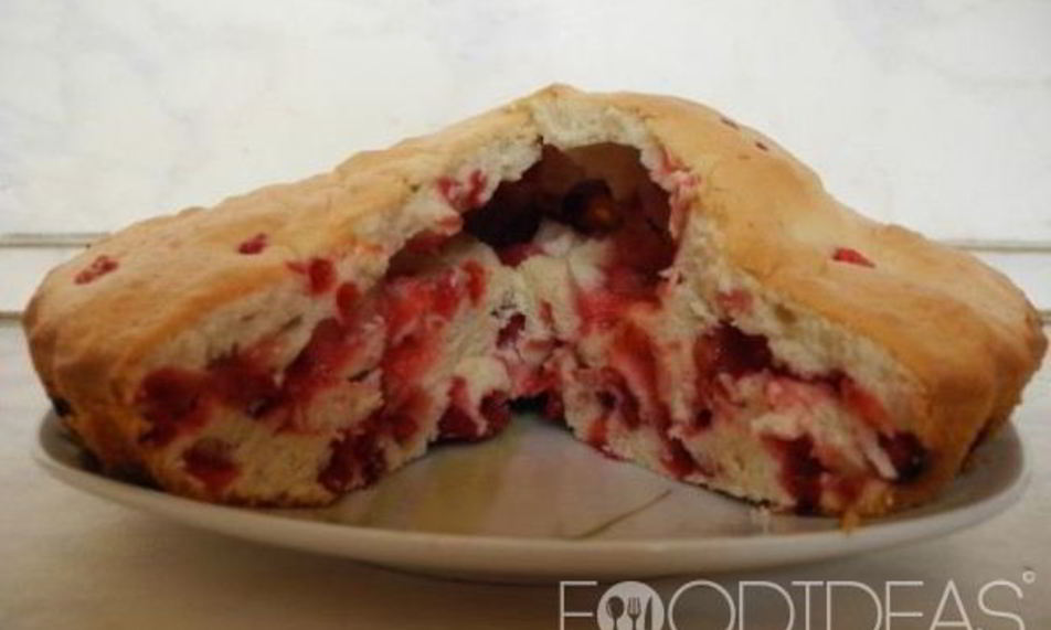 Рецепт шарлотки с клюквой