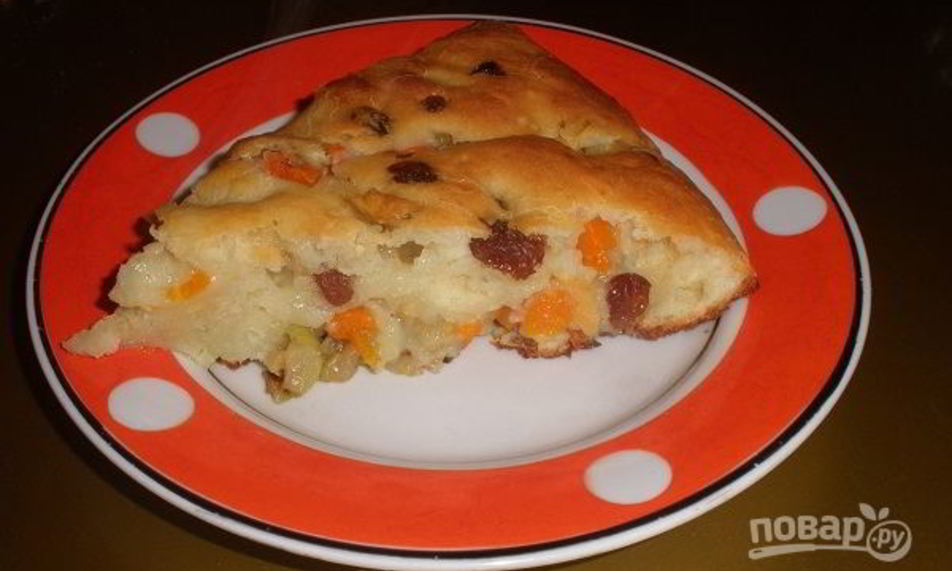 Рецепт шарлотки с тыквой и яблоками