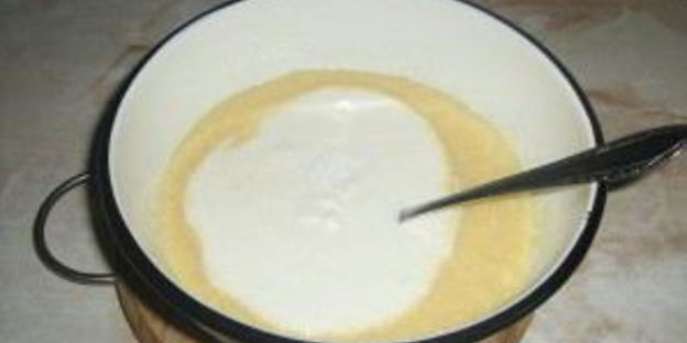 шарлотка с яблоками без миксера