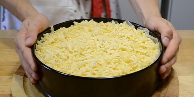 шарлотка с заварным кремом