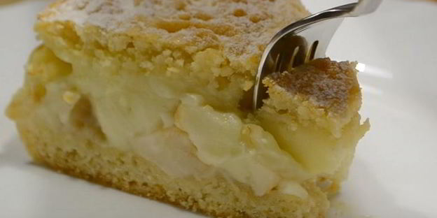 шарлотка с заварным кремом