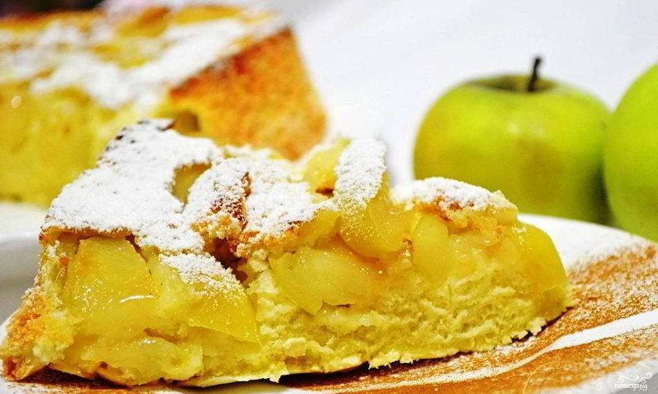 Рецепт шарлотки в духовке