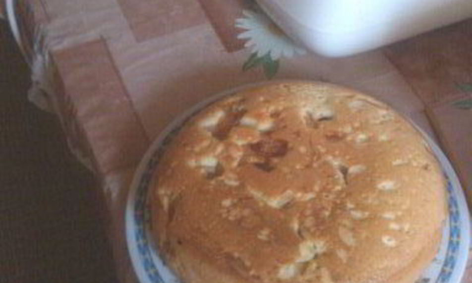 Рецепт шарлотки яблочно-вишневая