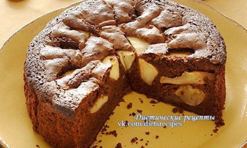 Рецепт шоколадной шарлотки