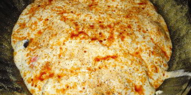 творожная шарлотка с райскими яблочками