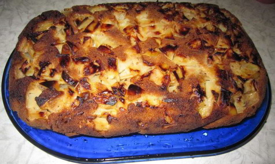 Рецепт веганской шарлотки