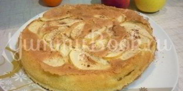 вкусная шарлотка элементарно