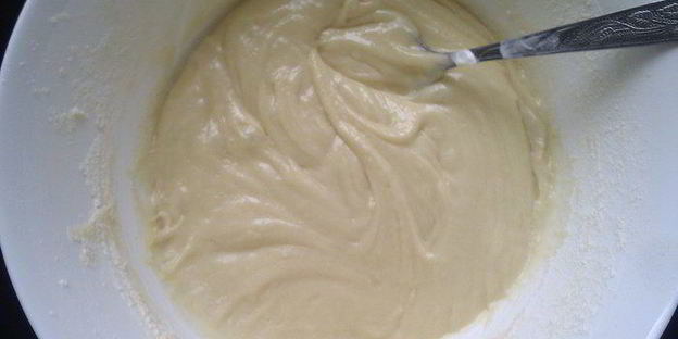 яблочно-брусничная шарлотка