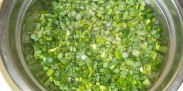 заливная шарлотка с луком